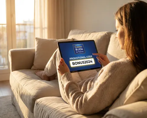 Code promotionnel pour obtenir un avantage — Casino JOA de Palavas